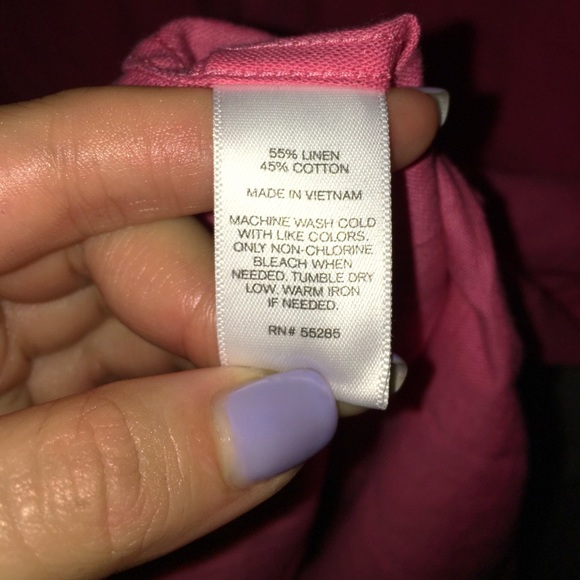 Men’s EXPRESS linen shirt size XL - Picture 5 of 5